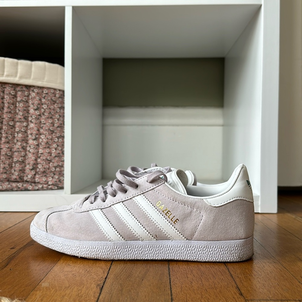 Adidas Lilac Gazelle, US S 7
